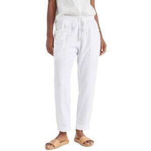 Splendid Gia Drawstring Pants White XS